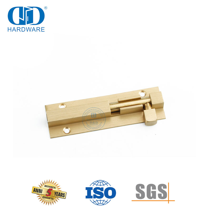 Satin Brass Sliding Door Barrel Bolt Flush Latch BoltDDDB016SB Buy